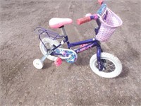 Next Glamour Girl's Bicycle w/Training Wheels