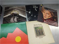 (5) Vinyl Records- Rod Stewart and more