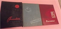 Cairo High School yearbooks, 1955, 1956, 1957