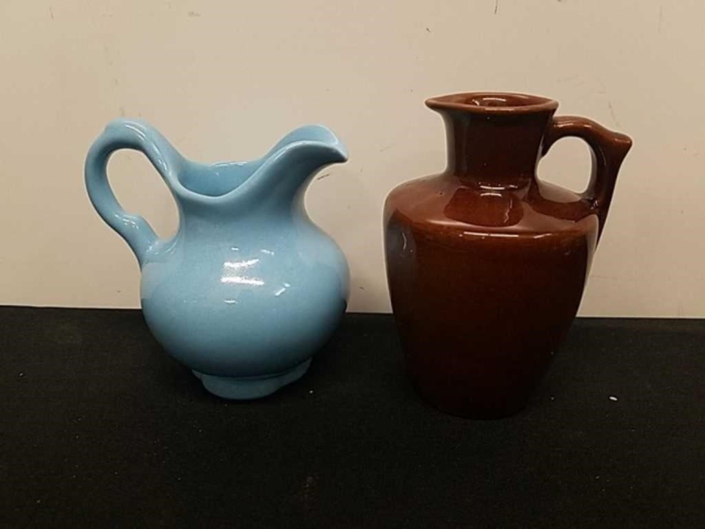 4.5, and 5-in vintage Francoma pitchers