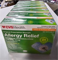 6pk Allergy Relief 5 tablets x 6