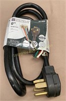 Utilitech 6’ Range Appliance Power Cord 50A