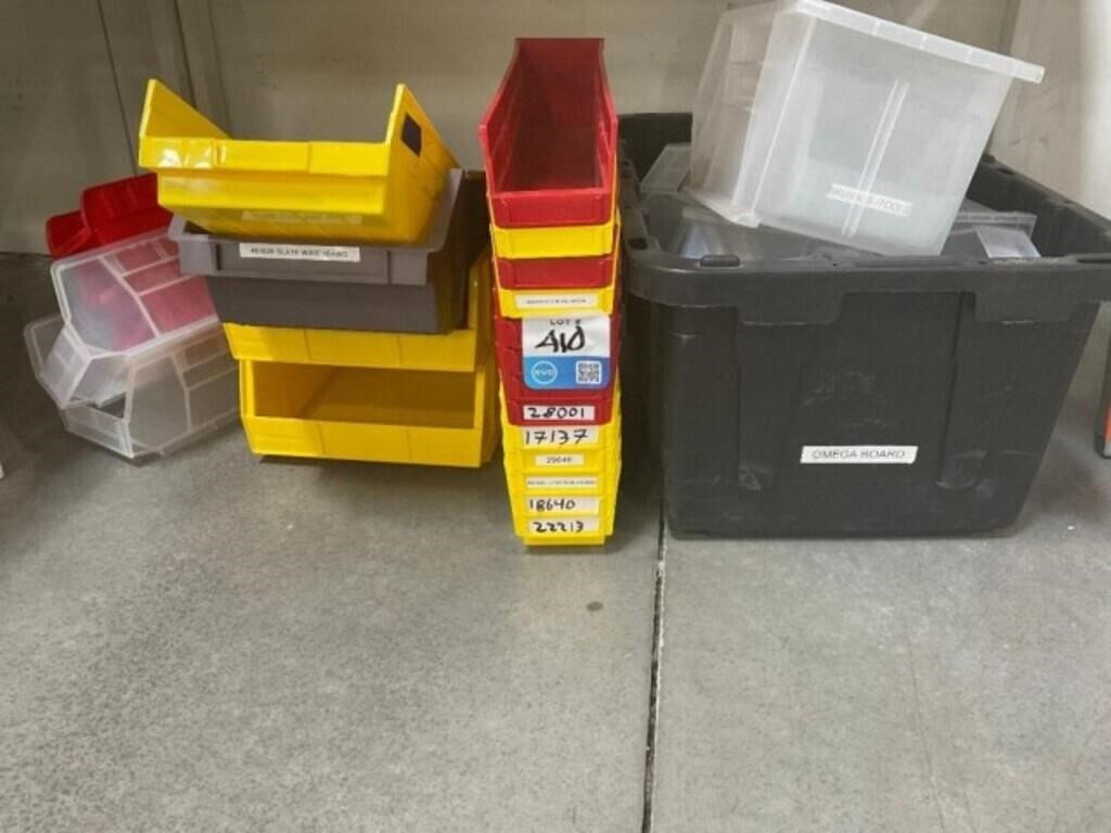 Assorted Storage Bins