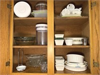 Miscellaneous glass and plastic kitchenware