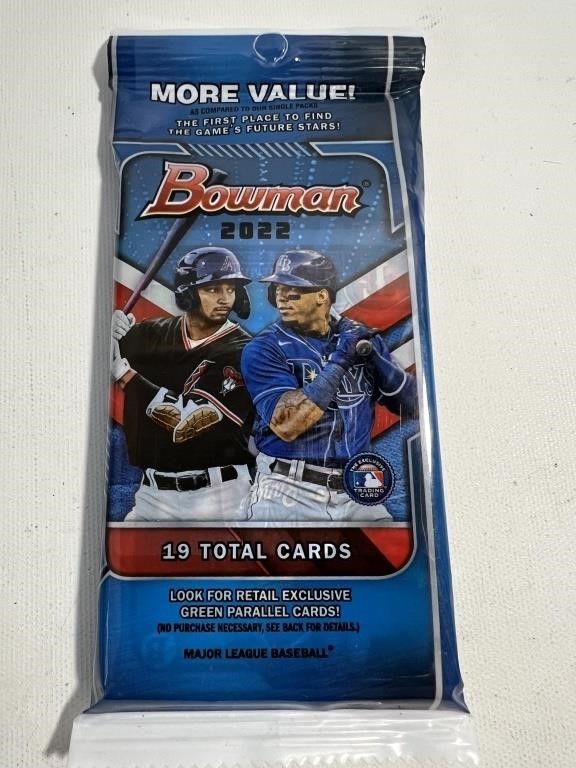 2022 Bowman Baseball Value Pack