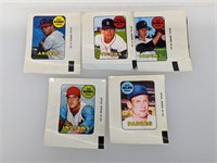 5-1969 Topps Baseball Decals