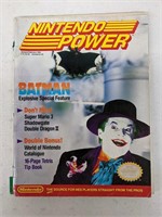 Nintendo Power Magazine Batman 1990