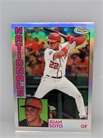 2019 Topps Chrome Juan Soto #84TC-2