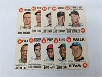 1968 Topps Game Cards