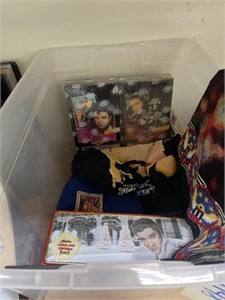 Box of Elvis Memorabilia