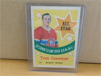 1969-70 Yvan Cournoyer Hockey Card
