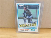 1981-82 Dave Keon Hockey Card