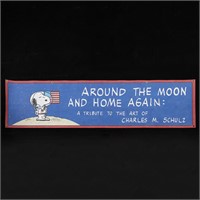 "Around the Moon and Home Again" Schulz Banner