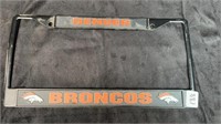 Denver Broncos License Plate Cover