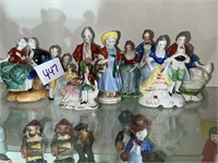 Mini occupied Japan porcelain figurines