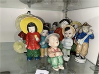 Asian Style occupied Japan figurines