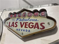 Las Vegas Metal Sign