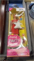 Vintage Coca-Cola party, Barbie