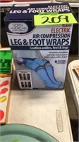 Leg and foot wraps