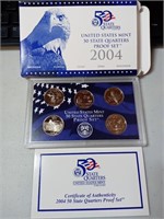 OF) 2004 US state quarters proof set