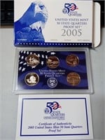 OF) 2005 US state quarters proof set