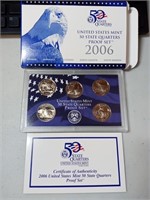 OF) 2006 US state quarters proof set