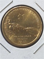 2011 wampanoag treaty Sacagawea us $1 coin