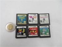 6 jeux pour Nintendo DS dont Toy Story