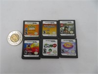 6 jeux pour Nintendo DS dont Scooby-Doo
