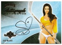 Syd Wilder Autograph Benchwarmer Hockey card #37