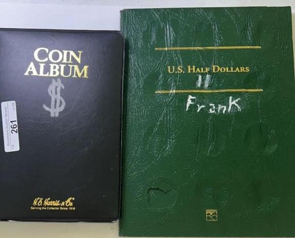 (2) Coin Albums NO COINS