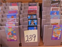 (20) Nintendo Games - Hogans Alley, Little Mermaid
