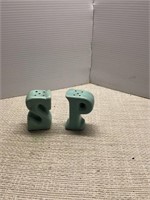 The letters S & P