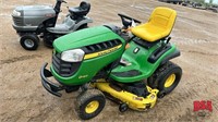 JD D140 48" Cut Riding Mower