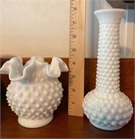 Milk Glass Hobnail