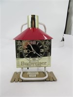 Horloge avec lampe Budweiser, fonctionnelle