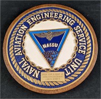 Military Memorabilia Award Plaque Naval Aviation E