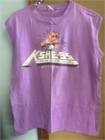 Vintage K-she 95 purple muscle shirt