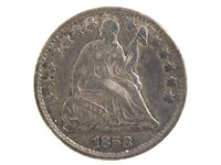 1858-O Seated Half Dime