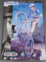 HANS REY Autographed Bicycle Racing Poster