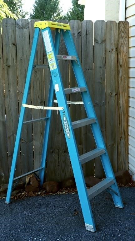 Werner fiberglass 6 ft ladder
