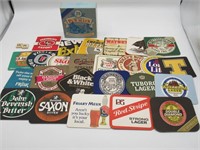 BOX OF 29 BRITISH PUB MATS