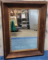 11 - FRAMED WALL MIRROR 37X49" (C76)