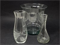 Vintage Glass Vase Lot