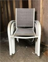Mesh Back Outdoor Chairs