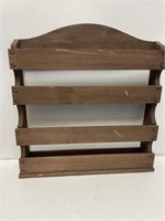 Rustic Wood Shelf 24x26