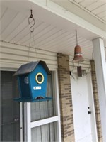 Bird House & Small Wind Chime