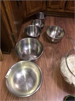 Stainless Mixing Bowls (6)