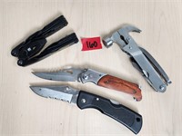 Lot of muti tools/ Pocket Knives