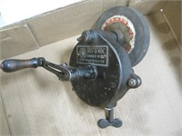 Rev-o-noc grinder #44 hand crank-bench clamp